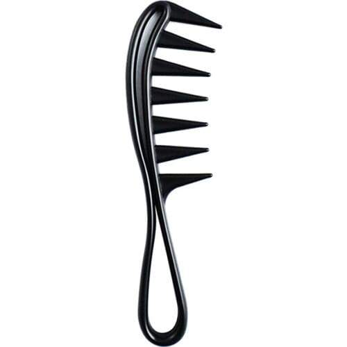 Hair Straightener Hairdressing Comb Gift Wide Tooth Exquisite Salon Curly Styling Care Plastic Antistatic Massage