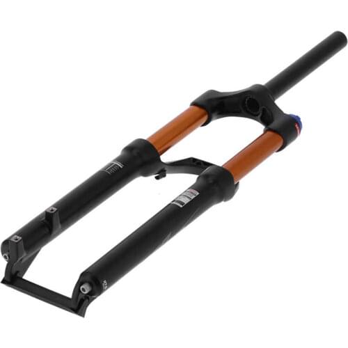 ZTTO Bicycle Air Fork 27.5 29inch Mountain Bike Suspension Air Resilience Straight Tube Bicycle Air Shock Absorber Front Fork