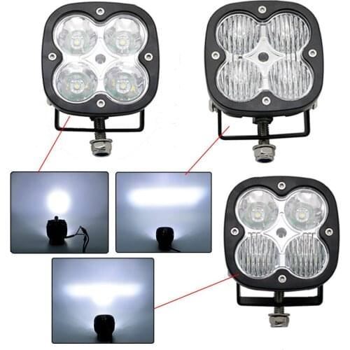 1/2pcs 40w 3Inch spot flood combo beam led wrok light Offroad Light Car Truck SUV ATV UTV UTE Led Driving Lights 12V 24V