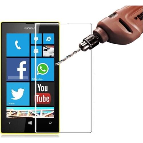 10PCS 0.026mm Tempered Glass Protective Front Glass Film Screen Protector For Microsoft Lumia Nokia 430 435 520 525 530 535 540