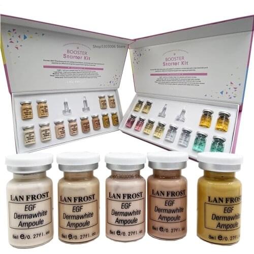 2Pcs BB Cream Glow Semi Permanent Whitening BB Cream Starter Kit Collagen Moisture Foundation Concealer Brighten Reduce Redness