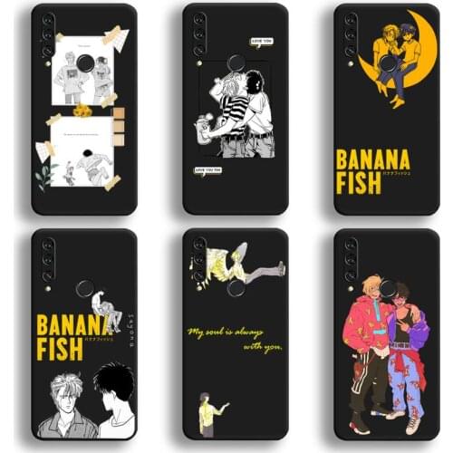 Japan Anime Banana Fish Phone Case For Huawei Y6P Y8S Y8P Y5II Y5 Y6 2019 P Smart Prime Pro