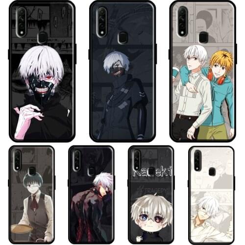 Tokyo Ghoul Ken Kaneki Anime Case For OPPO A53 A31 2020 A5 A9 A15 A52 A72 A92 A1K A83 A91 A5S Find X3 Pro Reno 2Z Cover