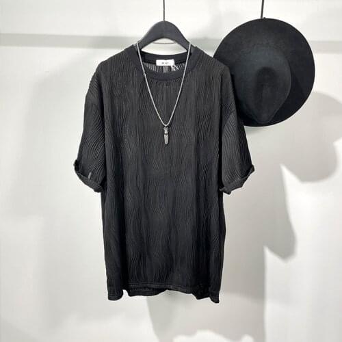 Owen Seak Men T Shirt Mens Clothing Hip Hop Tops Tees Summer High Street Women Solid Streetwear T Shirt