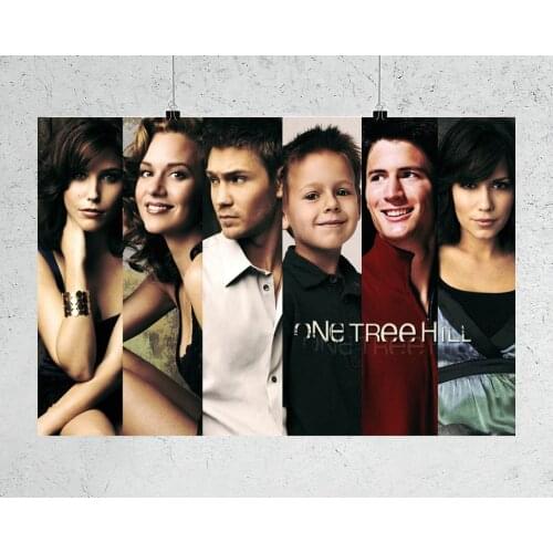 H266 One tree hill TV Show Wall Sticker Silk Poster Art Home Decoration Christmas gift