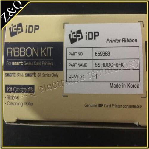 IDP 659383 SS-IDDC-S-K black ribbon work Smart 51S printer