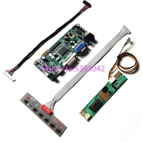 Fit LP141WX1(TL)(A1)/(TL)(A2)/(TL)(A4)/(TL)(A5) VGA keyboard 1280*800 1CCFL 14.1" 30Pin LVDS LCD panel controller board kit