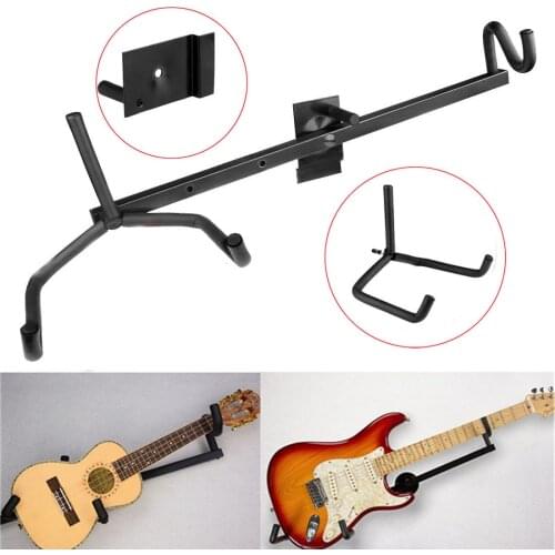 Guitar Stand Classic Delicate Guitar Floor Stand Holder Portable Bass Display Rack Electric Guitar Bracket Guitar Accessories