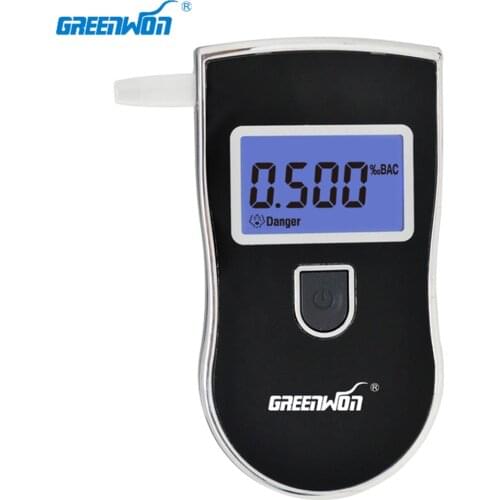 GREENWON high quality portable alkohol tester for lifeloc test breathalyzer test AT818 alcohol tester