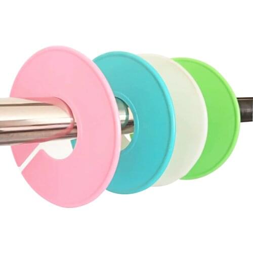 Plastic Size Lables Size Divider For Hangers Handmade Round Hanger Size Marker Fashion Store Round Rack Size Tag