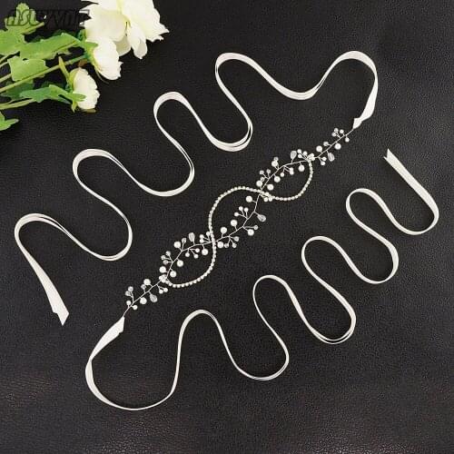 Wedding Belts Bridal Sash Wedding Jewelry Accessory Fashion Women Belt Crystal Wedding Headpiece Rhinestone Bridal Dress Belt