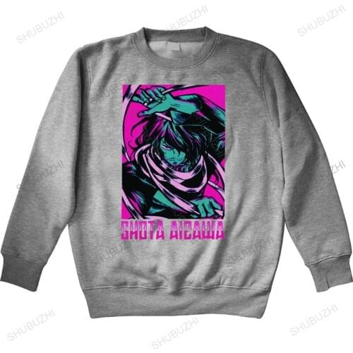 Boku No Hero Academia hoodies Men Pure Cotton Urban hoody O-neck long sleeve Manga Anime Aizawa Shota hoody Tops Clothing Merch