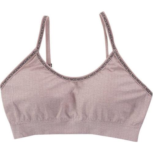 Woman Sexy One Word Round Rib Wrap Chest Anti-glare Thin Shoulder Strap Seamless Tube Top Beauty Strap