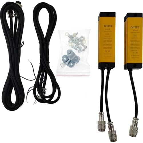 1PCS 20mm Light curtain safety grating 4 points safety light curtain sensor switch photoelectric protection device GM40-4J