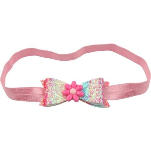 1 Piece Glitter Bright Color Unicorn Headbands Animal Walking Horse Bling Bling Crown Hairbands Kids Girls Hair Accessories