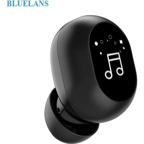 1Pc F911 Mini ABS Bluetooth 5.0 Handsfree Touch Control Earphone In-ear Earbuds Wireless Headset for Sport Driving