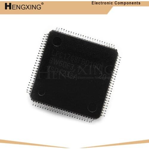 1piece LPC1768FBD100 LQFP100 LPC1768FBD QFP LPC1768 32-bit ARM Cortex-M3 microcontroller new and original IC LQFP100 In Stock