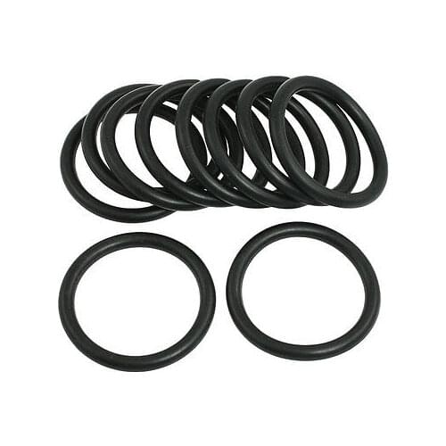 10 Pcs 55mm x 5.7mm Nitrile Rubber NBR Sealing O Rings Gaskets Washers