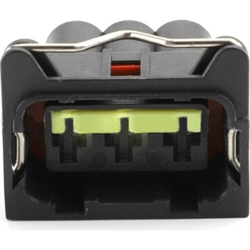 2/5/10/20/50/100sets 3pin plastic electric auto housing sealed plug wire harness waterproof connector