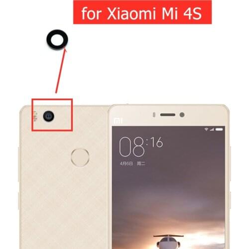 2pcs for Xiaomi Mi 4S Main Back Camera Glass Lens Rear Camera Glass with 3M Glue for Xiaomi Mi4S Repair Spare Parts