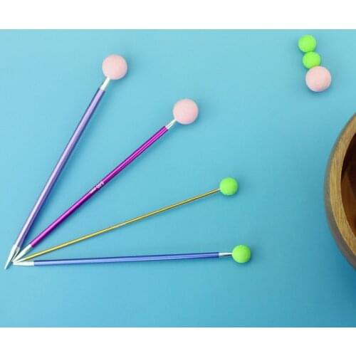 8 Piece(4 big + 4 small) Knitting Neede Pointed Protectors Ball Shaped
