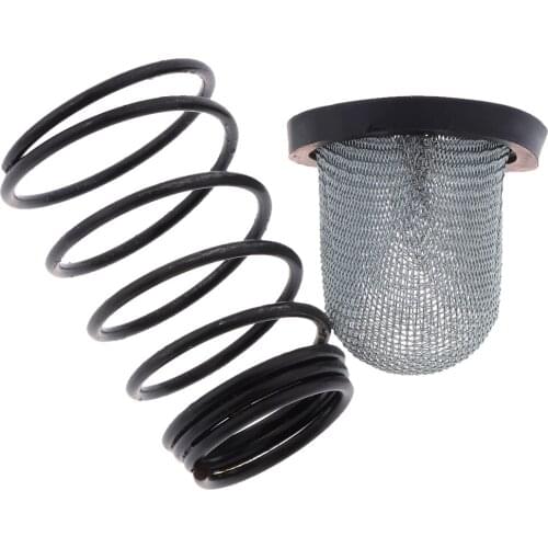 Base +Support spring + Filter Combined Design Fuel Petrol line Filter Newly,125cc-150cc Reusable Fuel Filter