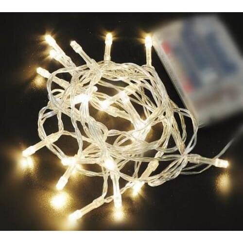50pcs/lot 3m 30led BATTERY operated Fairy string lights Christmas/Wedding/Xmas garden garland party table Decor-9 color optional