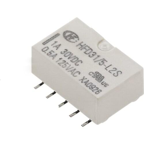 HOT NEW 5V relay HFD31/5-L2S HFD31-5-L2S HFD31 5 L2S HFD315L2S 5VDC DC5V 5V 1A 10PIN