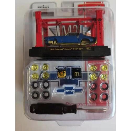 M2 machines 1:64 1970 Chevetolets Camaro RS Collection Metal Die-cast Simulation Model Cars Toys