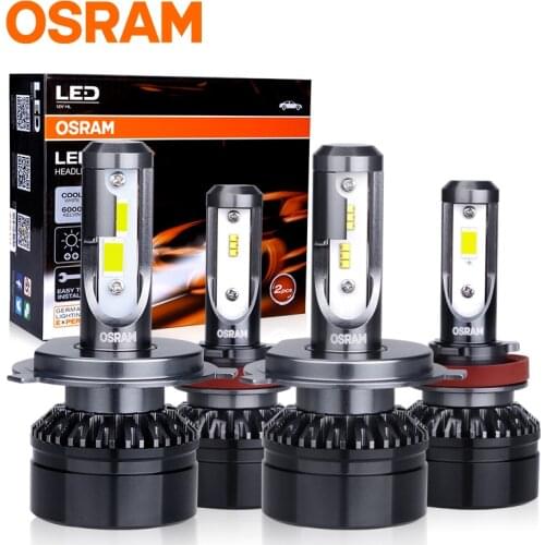 OSRAM h7 LED HB4 HB3 9012 HIR2 fog light 6000K White led Bulb auto headlight LED H7 H4 H1 HB2 9005 9006 H11 12V Car Accessories