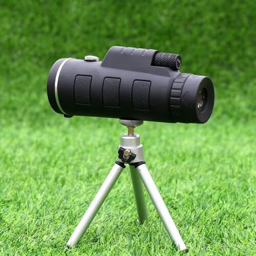 Telescope Monocular About 40X60 Monocular Binoculars Pocket Telescope For Camping With Compass