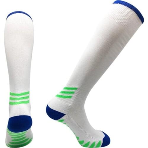 Free Shipping Professional Football Accessories Mens Stocking Socks Female High Quality Soft Sport Training Cycling Gift
