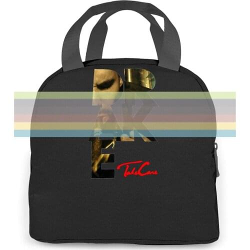 Drake Smoke Letters Take Care White New Official Merch Classical women men Portable insulated lunch bag adult