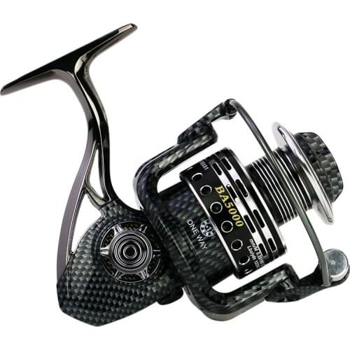 BA Yumoshi All-Metal Casting Reel High Strength Fishing Gear 1000-7000 Series Fishing Wheel Carp Fishing Line Winder Wire Cup