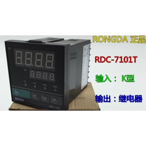 Rongda thermostat RDC-700 series temperature controller RDC-7101T temperature control K-type RELAY new original