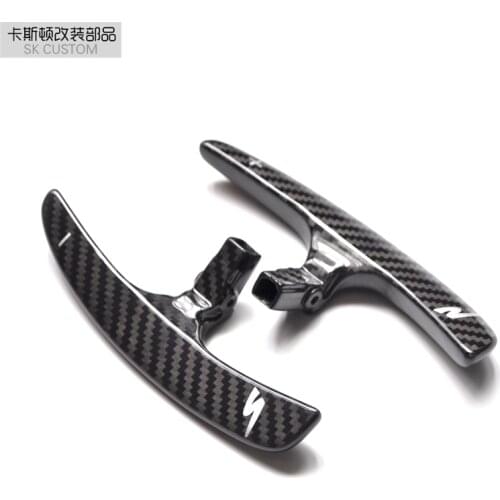Fit for mazda 3 6 Axela Atenza CX-4 CX-5 carbon fiber steering wheels Interior shift paddles Gear paddles Gear Shift Knob