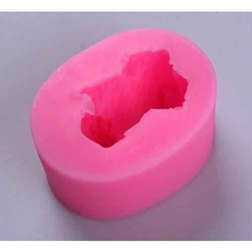 Dog Animal shape Jewelry Silicone Resin Mold Jewelry 3D Cute Decoration Mould DIY Craft Handmade Jewelry Tool