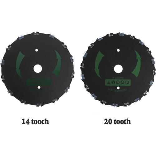 Lawn Mower Trimmer Head Coil Chains Brushcutter Chainsaw Tooth Trimming Brush Cutter Machine For Cutting Heavy Brush Thick Grass