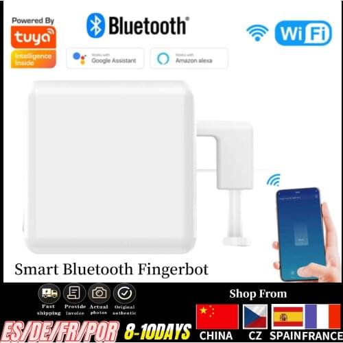 Tuya Smart Wireless Gateway Adaprox Bridge Smart Fingerbot Robot SmartLife Adaprox Home Voice Remote Control For Alexa Google