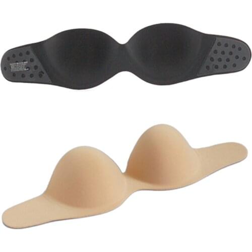 2019 Fashion Secret Sexy Push New Up Breast Petal Bralette Underwear Women Silicone Strapless Bras Invisible Wedding Top