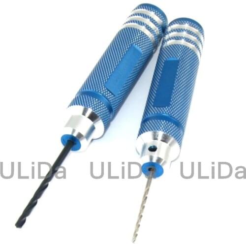 1.8mm/2.0mm 1 1.5 2.5 3 Drill Metal Hand Drill Drilling Tool For Tamiya Mini 4WD RC Car Model
