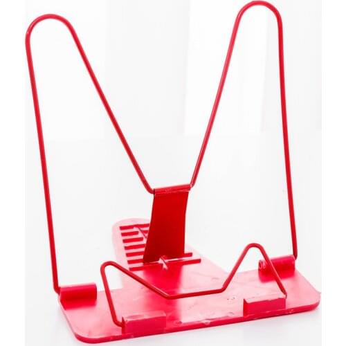 1Pcs Portable Bookends Foldable Adjustable Bookend Stand Reading Book Stand Document Plat Reading Book Holder for office study