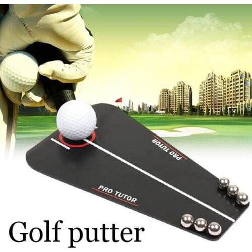 1PCS Portable Plastic Durable Compact Practical Golf Putting For Professional Golf Golf Putting Tutor Aid Accessories