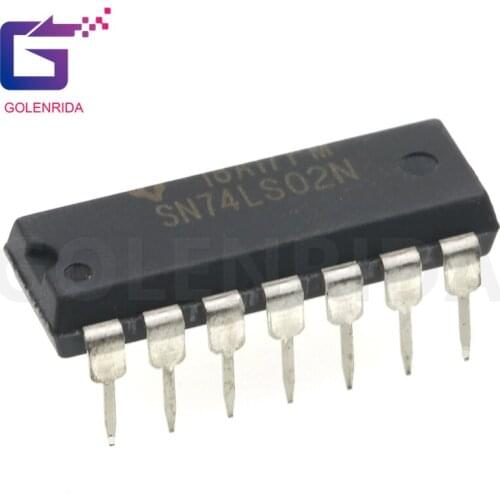 10PCS HD74LS02P DIP14 HD74LS02 DIP SN74LS02N 74LS02 SN74LS02 DIP-14