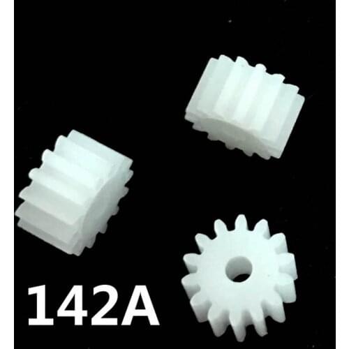 143A 142A 142.5A 14T 0.5M Modulus 0.5 14 Teeth Plastic Gear 2mm 3mm 2.5mm Hole Toy Accessories Motors & Gears