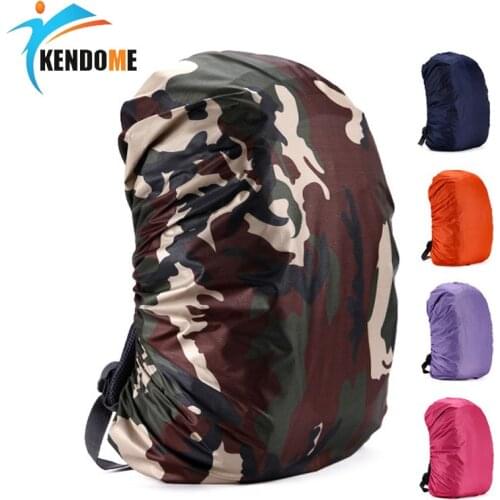 80L Outdoor Sports Bag Rain Cover Waterproof Bag Dust Hiking Camping Bags Cover