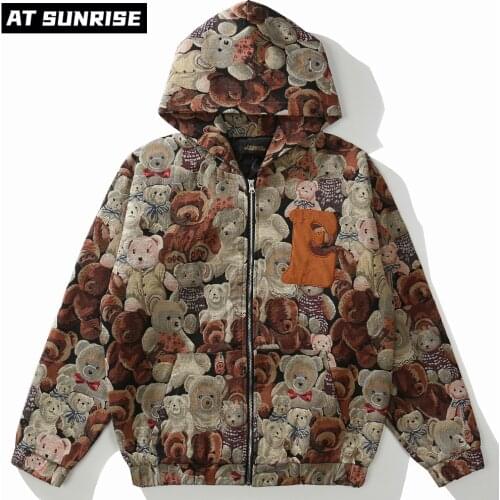 ATSUNRISE Hooded Jackets For Men
