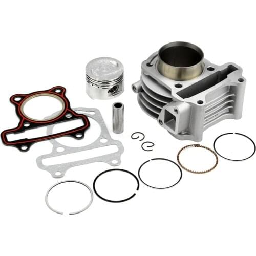 Motorcycle Cylinder Piston Gasket Rebuild Kit for GY6 125cc 58.5mm 61mm 150 refits 180 cylinder