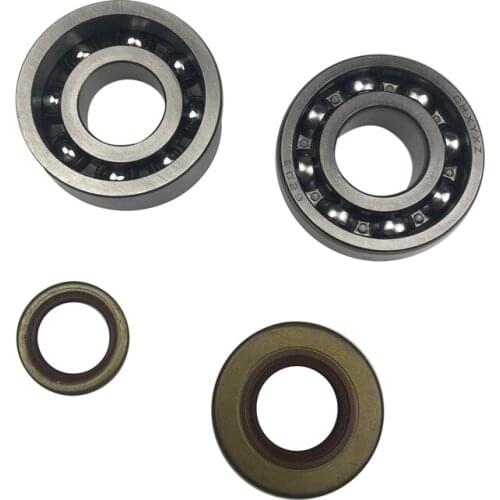 Crankshaft Crank Bearing Oil Seals Kit for STIHL Ms660 066 Chainsaws Parts Replace 9640 003 1850, 9640 003 1560