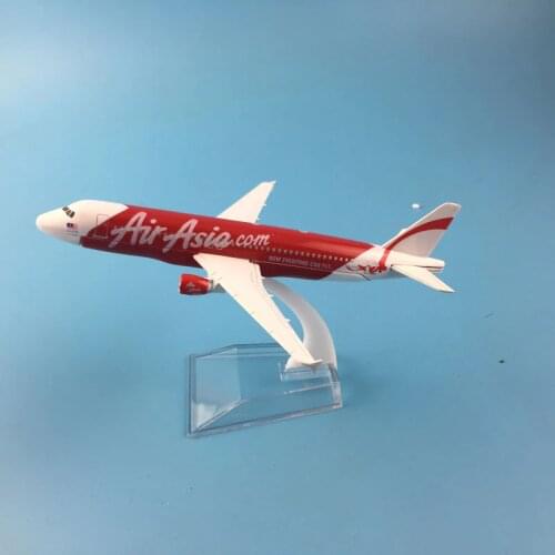 Air passenger plane model A320 Asian aviation aircraft A320 16cm Alloy simulation airplane model for kids toys Christmas gift